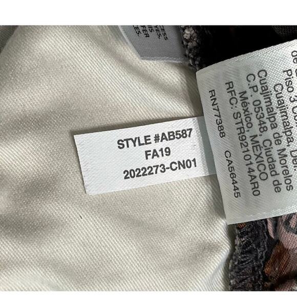 J Crew Point Sur size 27 ditsy floral high rise straight jeans - Picture 6 of 13